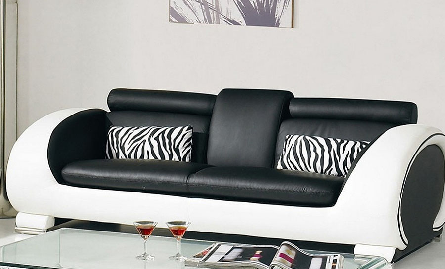 Opal 3 Seater Leather Sofa